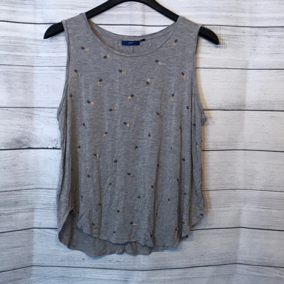 Apt. 9 Tops - APT.9 Pineapple Tank Top